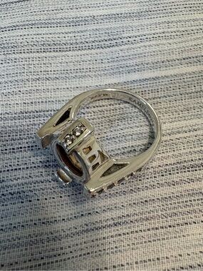 Kameleon KR004 Sterling Silver Split Shank CZ Base Ring Size 6 - Retired